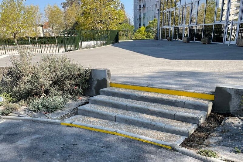Réalisation de marches en béton Réalisation de marches en béton